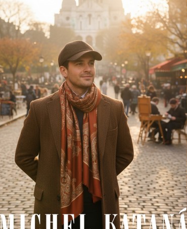 Кепка с козырьком, Бейсболка Мужская-Унисекс TWEED GLASGOW ACORN из твида (Плотная Костюмно-Блейзерная ШЕРСТЬ) TWEED.6-GLASGOW/ACORN